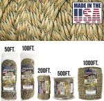 750lb Mixed Camo Paracord - Military Grade