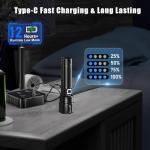 Goreit Rechargeable 20000 Lumen Flashlight