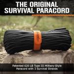 Military-Grade Olive-Drab 620 LB SurvivorCord