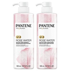 Vegan Rose Water Shampoo & Conditioner Set