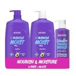 Aussie Miracle Moist Vegan Shampoo & Conditioner Set