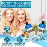 Vegan Biotin Shampoo & Conditioner Set for Thinning Hair