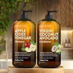 Apple Cider Vinegar Shampoo & Avocado Conditioner Set