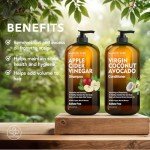 Apple Cider Vinegar Shampoo & Avocado Conditioner Set