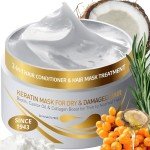 Vegan Keratin Hair Mask with Biotin & Castor Oil