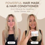 Vegan Keratin Hair Mask with Biotin & Castor Oil