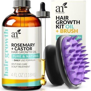Rosemary & Castor Hair Growth Oil Set