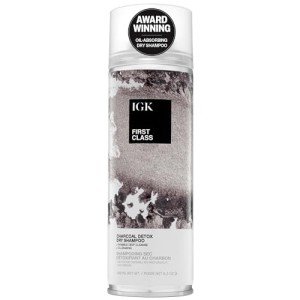IGK Charcoal Detox Dry Shampoo for Oily Hair