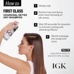 IGK Charcoal Detox Dry Shampoo for Oily Hair