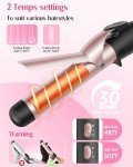 Vegan 5-in-1 Curling Iron Set for All Hair Types