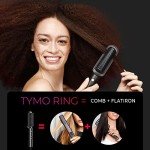 TYMO Ring Vegan Hair Straightener Brush for Women