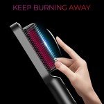 TYMO Ring Vegan Hair Straightener Brush for Women
