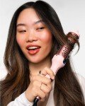 Wavytalk 1.5" Heated Round Brush for Blowouts