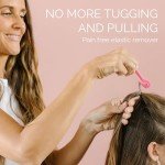 Pony Pick Hair Elastic Cutter Tool for Kids