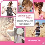 Pink Vegan Hair Styling Tool Set - 3 Pieces