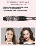 6-in-1 Vegan Curling Iron Set with Brush & Wands
