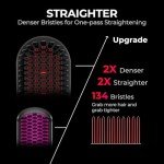 TYMO Ionic Hair Straightener Brush for Thick Hair