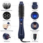 Aima Beauty 4-in-1 Hair Dryer Brush - Prussian Blue