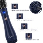 Aima Beauty 4-in-1 Hair Dryer Brush - Prussian Blue
