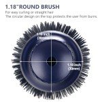 Aima Beauty 4-in-1 Hair Dryer Brush - Prussian Blue