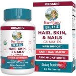 MaryRuth Organics Biotin Gummies for Hair, Skin, Nails
