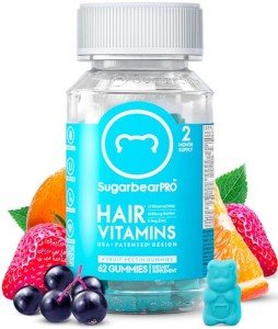 Extra Strength Vegan Hair Vitamin Gummies 2 Month Supply
