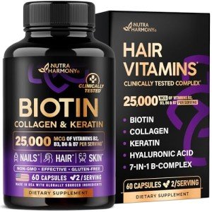Vegan Hair, Skin & Nails Support Supplement