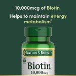 Vegan Biotin for Healthy Hair, Skin & Nails