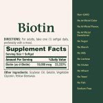 Vegan Biotin for Healthy Hair, Skin & Nails