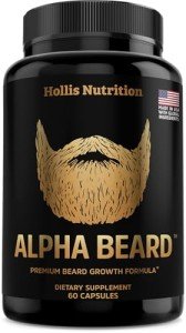 Vegan Beard Growth Vitamins for Stronger Facial Hair