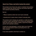 Vegan Beard Growth Vitamins for Stronger Facial Hair