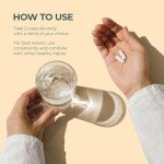 Vegan Hair Growth Vitamins with Biotin & Zinc