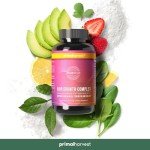 Vegan Hair Growth Vitamins with Biotin & Zinc