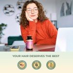 Vegan Hair Growth Vitamins with Biotin & Zinc