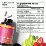 Vegan Hair Growth Vitamins with Biotin & Zinc