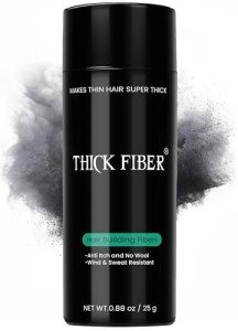 Thick Fiber Powder for Hair Loss (Black)