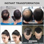 Thick Fiber Powder for Hair Loss (Black)