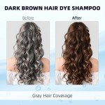 Ivnil 3-in-1 Natural Dark Brown Hair Dye