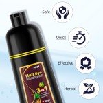 Ivnil 3-in-1 Natural Dark Brown Hair Dye
