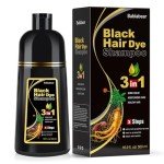 Bablabear Vegan Black Hair Dye Shampoo 500ml