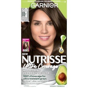 Garnier Nutrisse Ultra Coverage Vegan Hair Dye, Brown