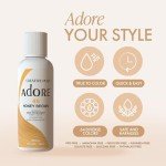 Adore Vegan Semi-Permanent Gray Hair Color - Mystic Gray