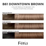 Vegan Feria Shimmering Hair Color - Downtown Brown