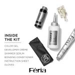 Vegan Feria Shimmering Hair Color - Downtown Brown