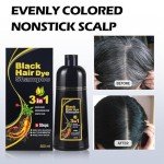 Cosmpro 3-in-1 Black Hair Dye Shampoo for All