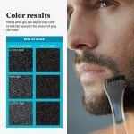 Vegan Beard Color Kit with Brush - Jet Black