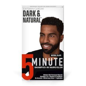 Vegan Dark Hair Color for Men - Quick & Natural
