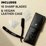 Vegan Men's Grooming Kit with Beard Trimmer Set