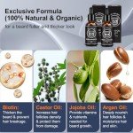 Beard Growth Kit for Men - Oil, Balm & Comb