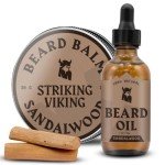 Natural Beard Oil & Balm Grooming Kit for Men